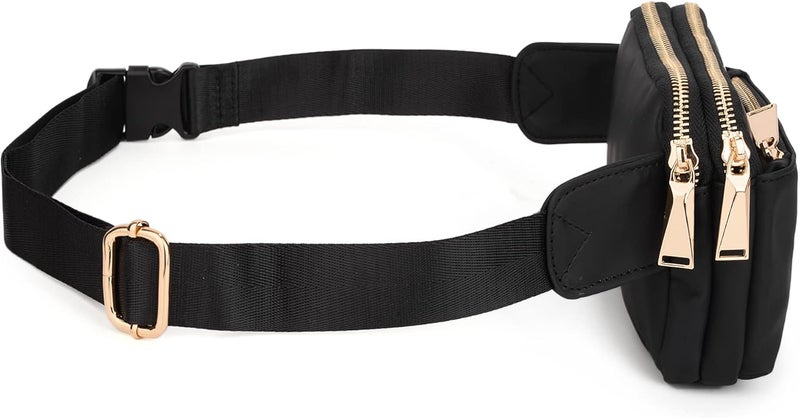 UTO Fanny Pack for Women Crossbody Trendy Fashion Belt Purse Chest Waist Hip Bumbag for Outdoor Shopping Travel Hiking - Image 5